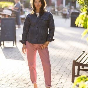 Carve Designs Carson Denim Jean in Dark Azalea Size 12